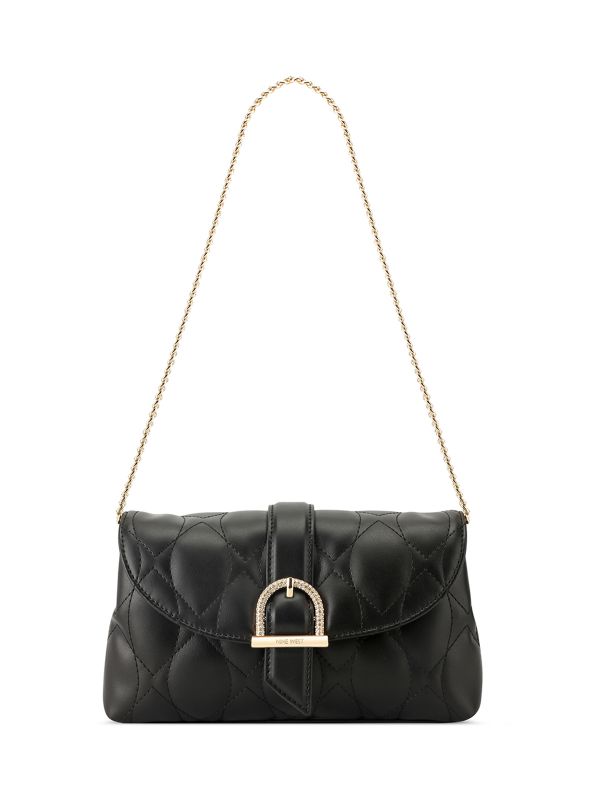 תיק צד עם אבזם מתוכשט לנשים