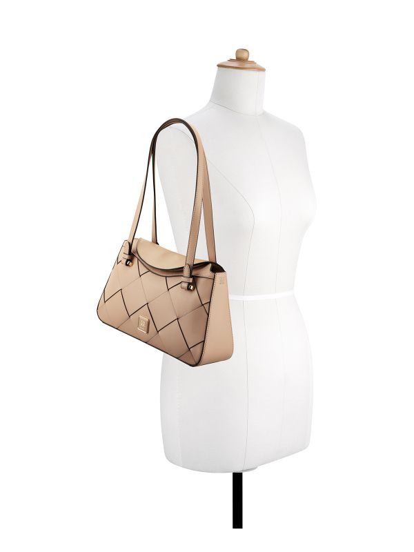 תיק כתף ELEANORA בהדפס מעויינים