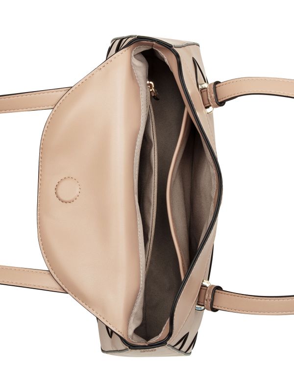 תיק כתף ELEANORA בהדפס מעויינים