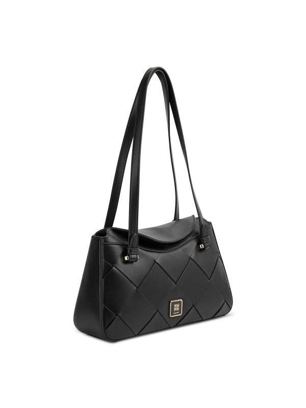 תיק כתף ELEANORA בהדפס מעויינים