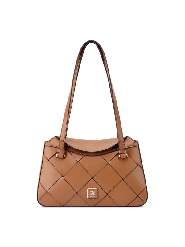 תיק כתף ELEANORA בהדפס מעויינים