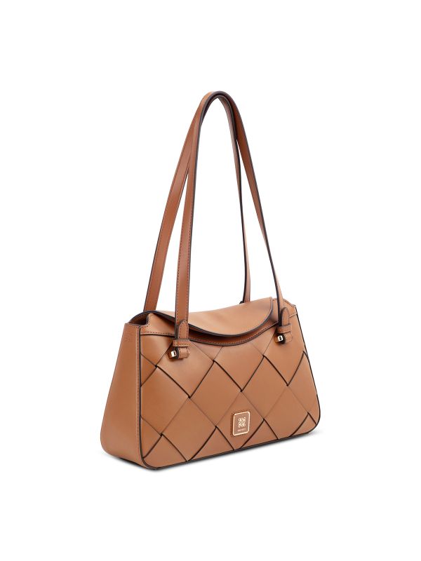 תיק כתף ELEANORA בהדפס מעויינים