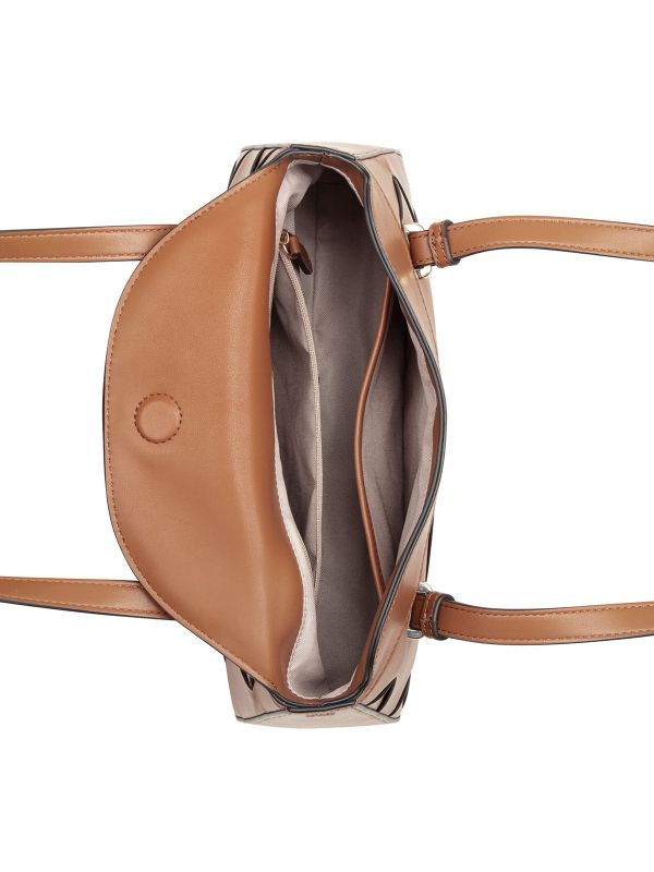 תיק כתף ELEANORA בהדפס מעויינים