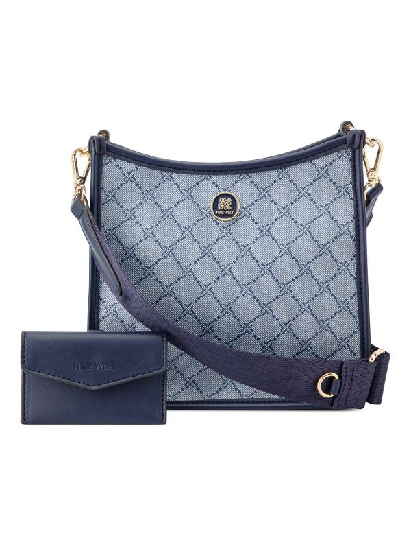 תיק קרוסבודי עם ארנק תואם NALINI