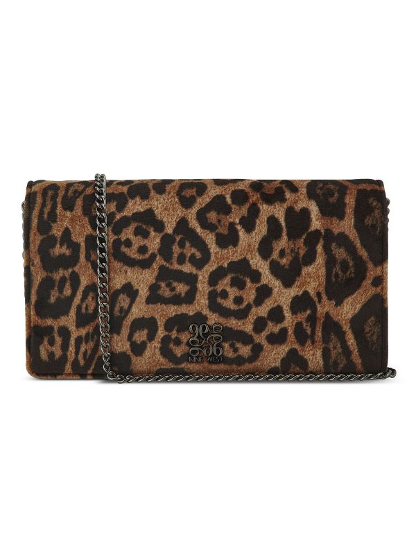 ארנק מנומר עם רצועת שרשרת CRAMER