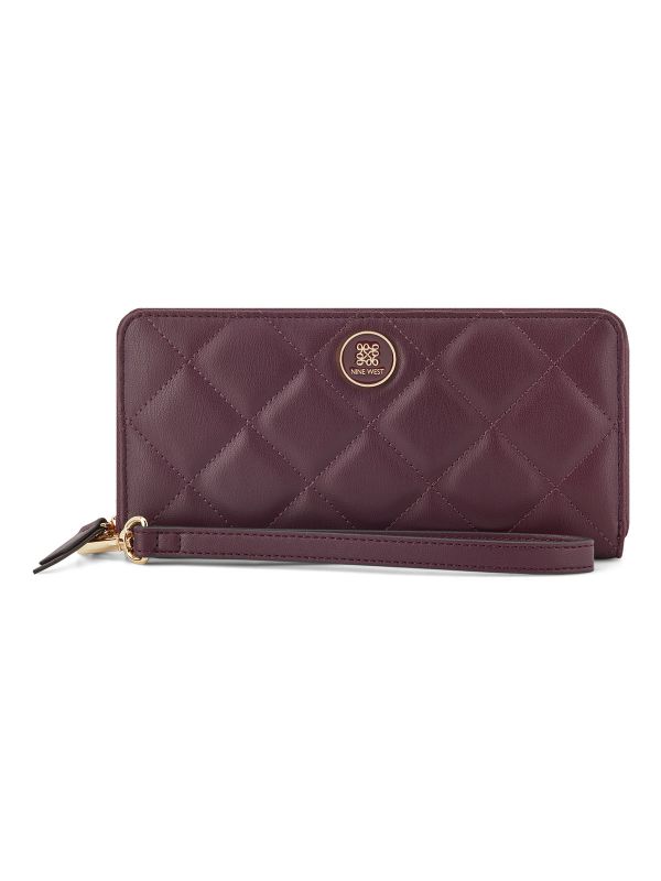 ארנק מלבני בהדפס מעויינים HALEEMA