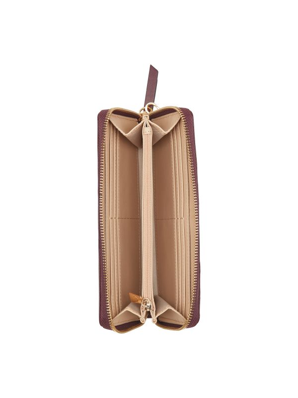 ארנק מלבני בהדפס מעויינים HALEEMA