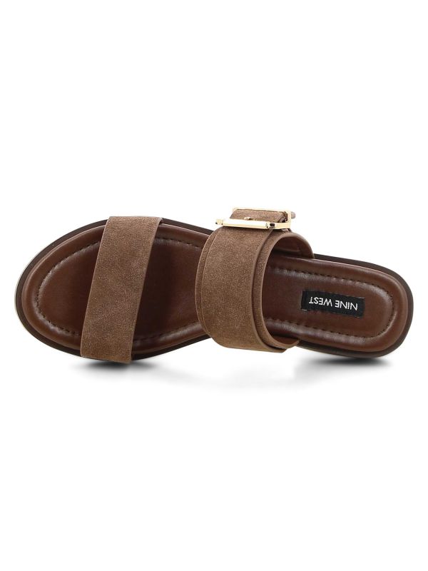 BLAZEX סנדלים שטוחים עם רצועות עבות