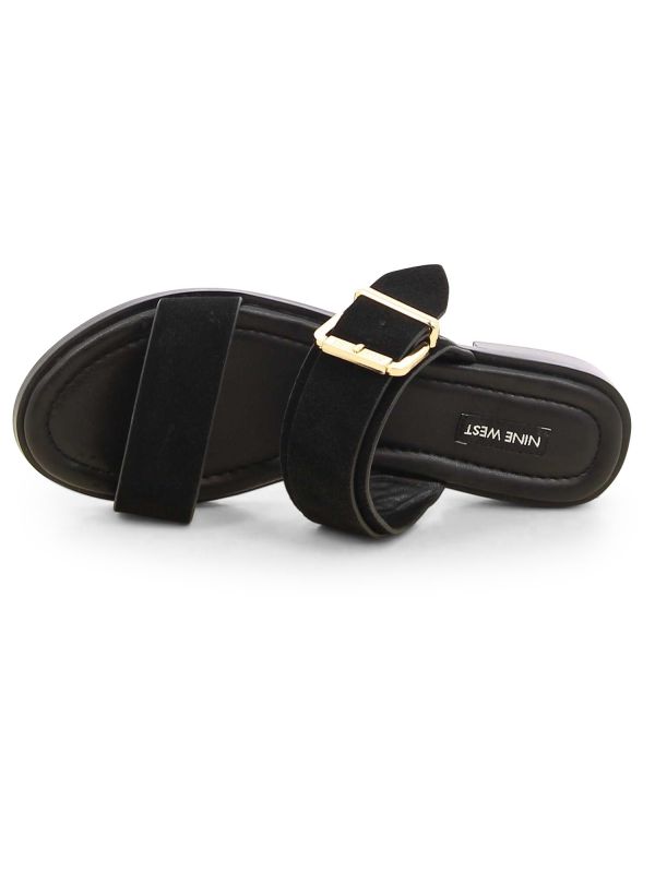 BLAZEX סנדלים שטוחים עם רצועות עבות