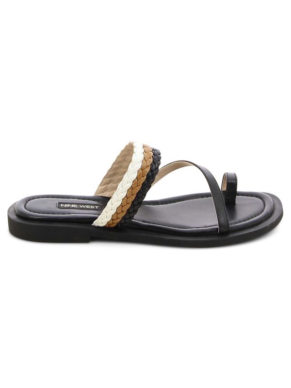 YESAA כפכפים עם רצועות קלועות