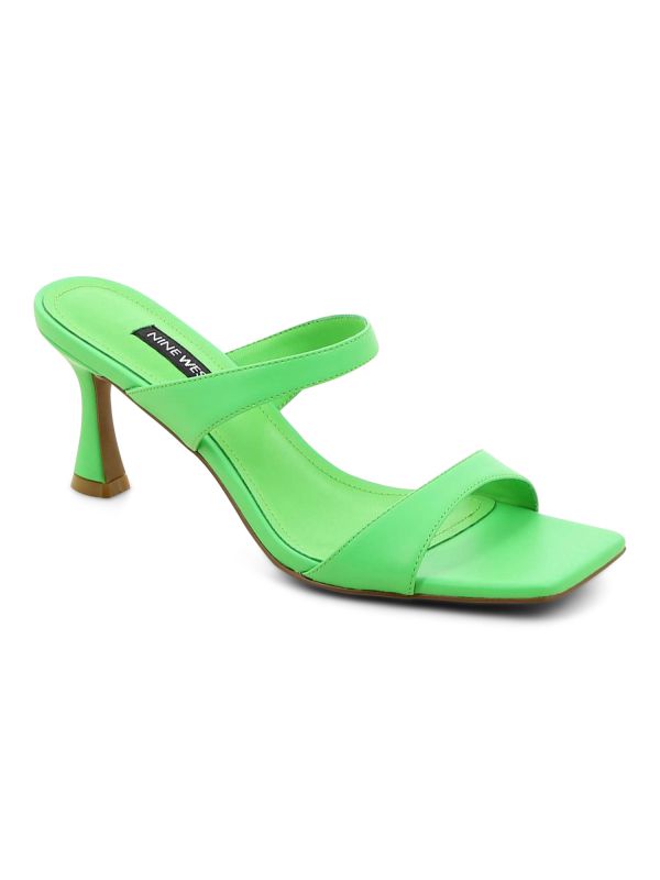 WEKAX כפכפי עקב עם רצועות דקות