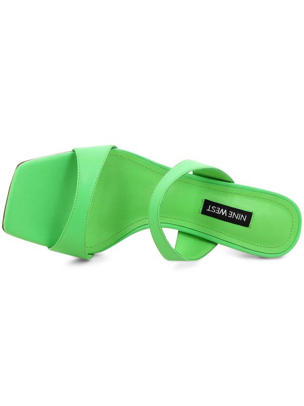 WEKAX כפכפי עקב עם רצועות דקות