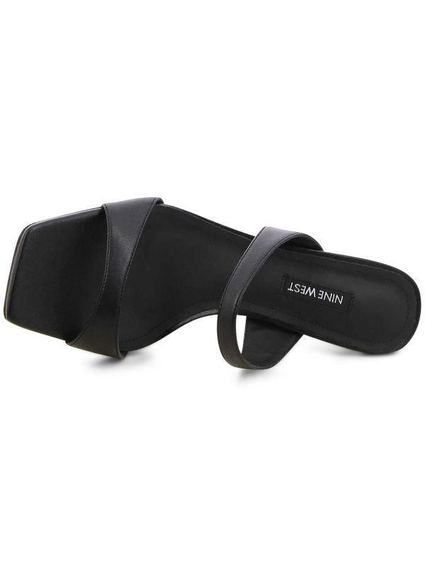 WEKAX כפכפי עקב עם רצועות דקות