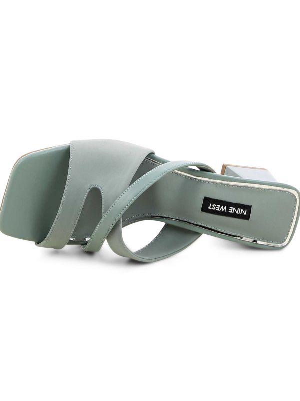 LAXII כפכפי עקב עם רצועות מוצלבות