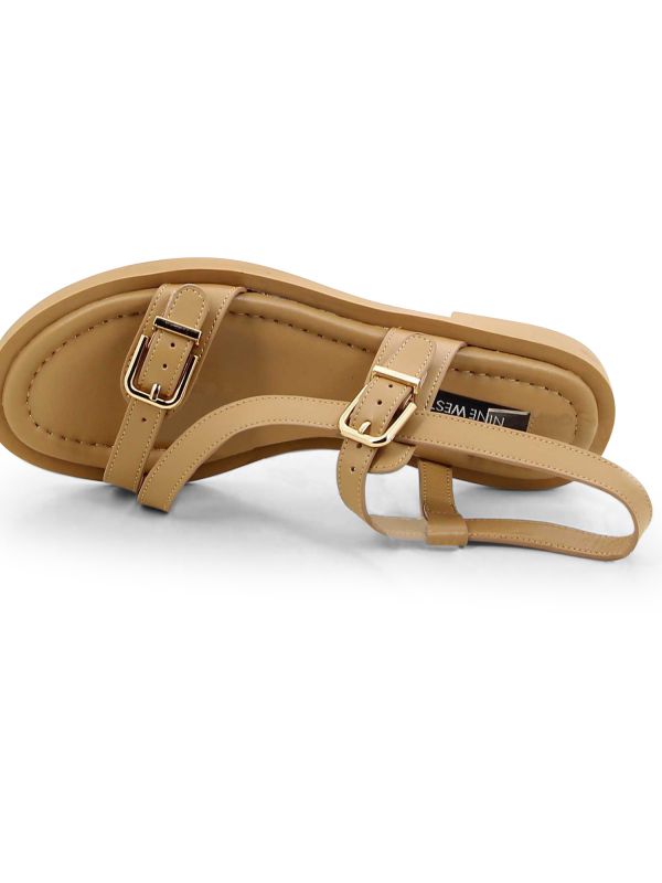 MEZEO סנדלים עם רצועות דקות מוצלבות