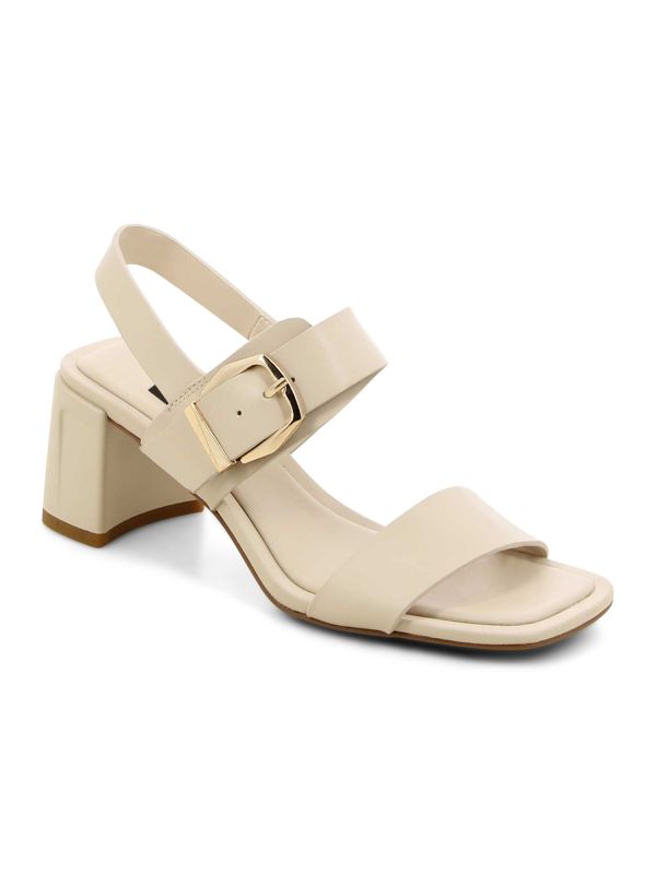 POZEX סנדלי עקב עם רצועות עבות