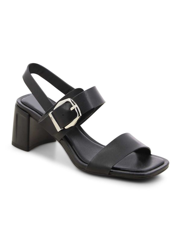 POZEX סנדלי עקב עם רצועות עבות