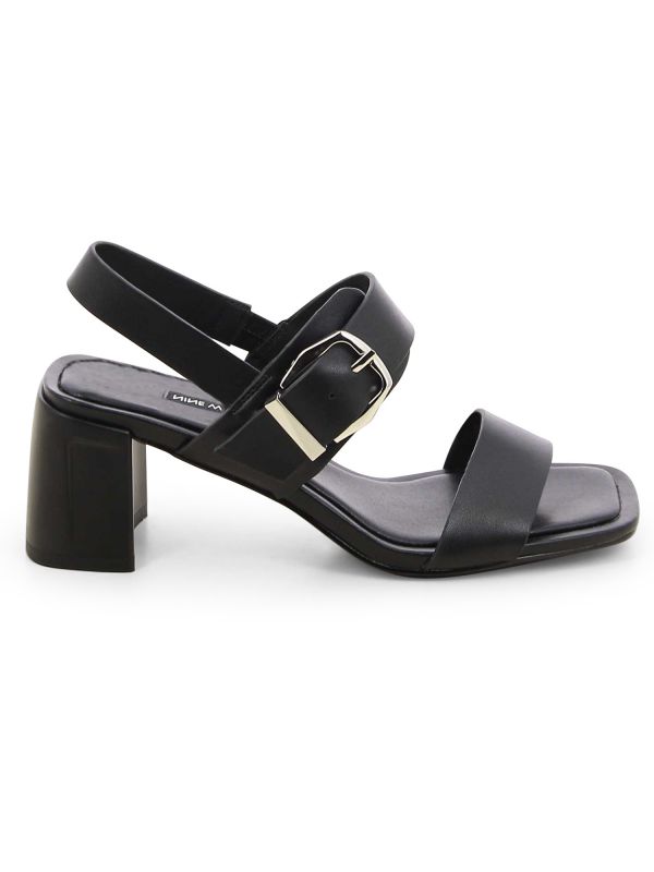 POZEX סנדלי עקב עם רצועות עבות