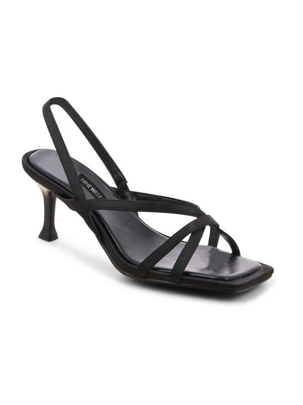 FAYAY סנדלי עקב עם רצועת גומי