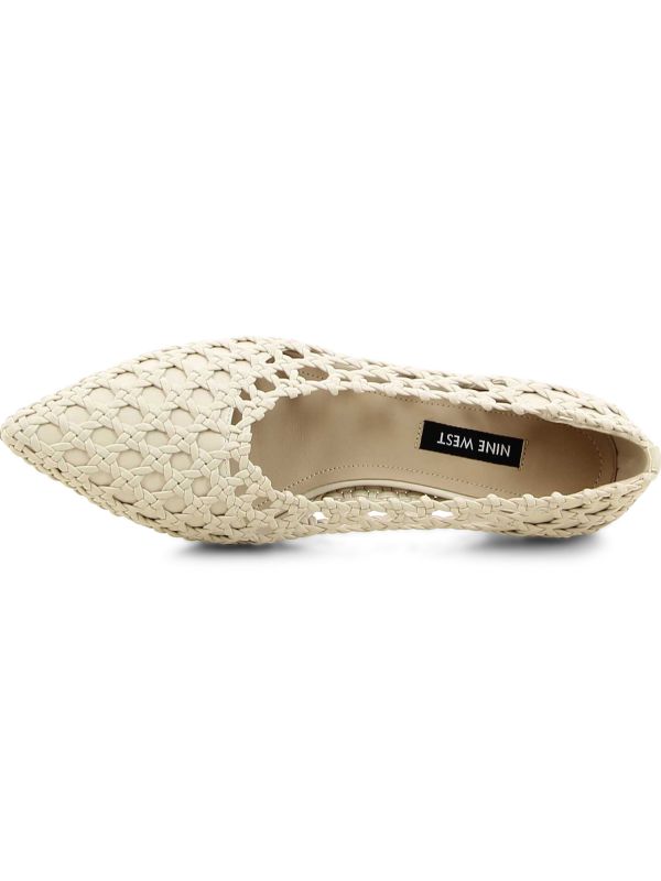 LEKAZ נעלי עקב קלועות