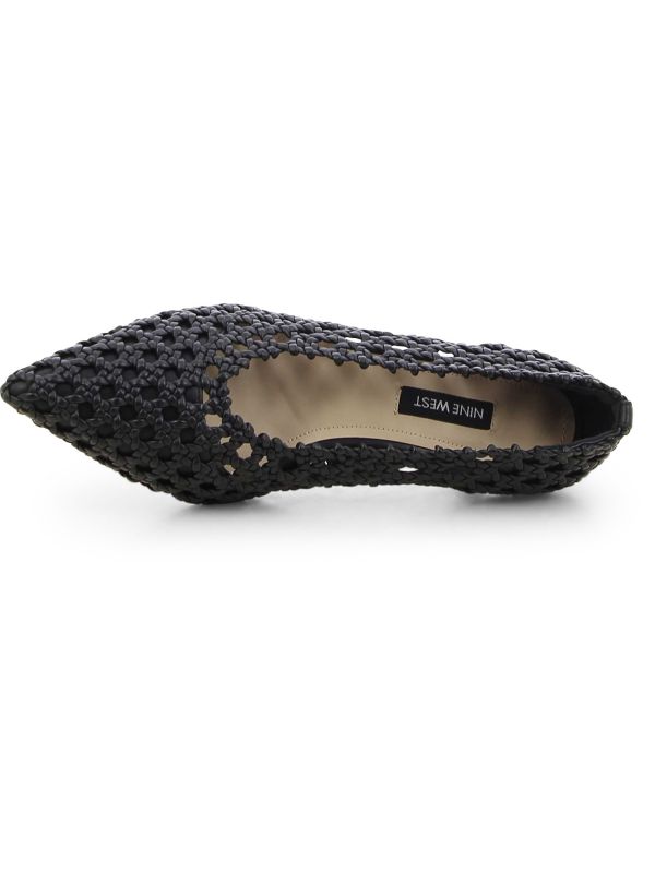 LEKAZ נעלי עקב קלועות