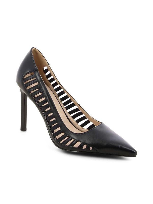 ZETEZ נעלי עקב מחודדות עם חיתוכי לייזר