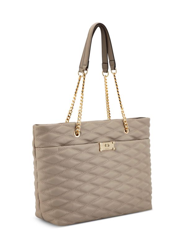 ALMAE תיק נשיאה בהדפס גיאומטרי