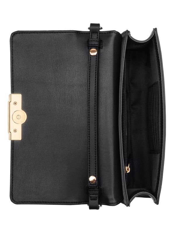 BINA תיק צד מטאלי עם אבנים