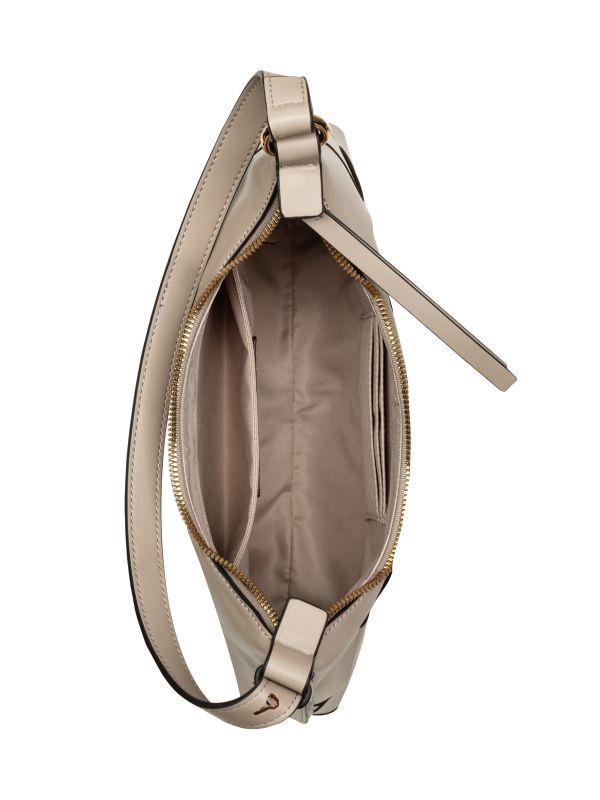 KITRA תיק כתף בדוגמא קלועה