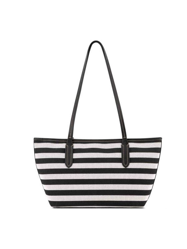 NORI תיק בהדפס פסים