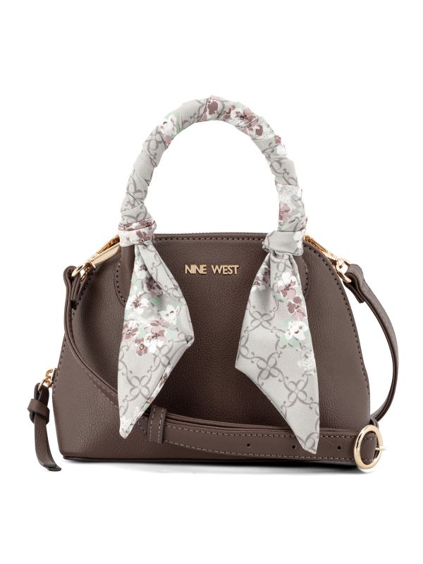 QUINN תיק צד עם מטפחת