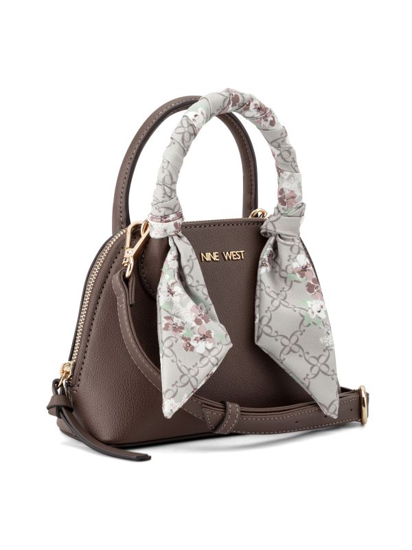 QUINN תיק צד עם מטפחת