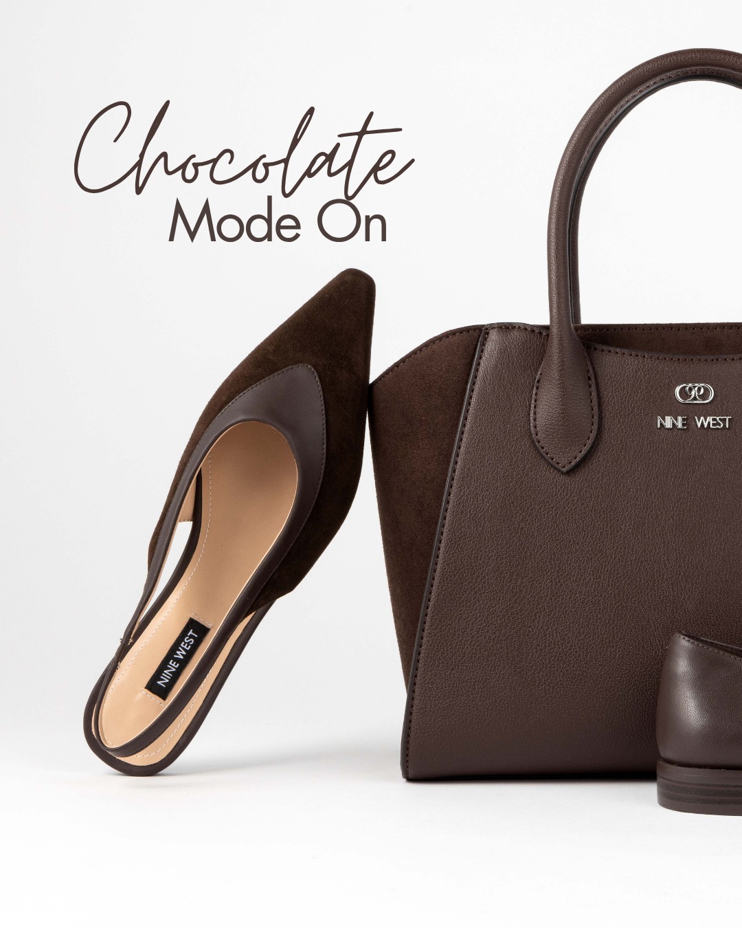 Chocolate mode is on - your color for this season #ninewestisrael